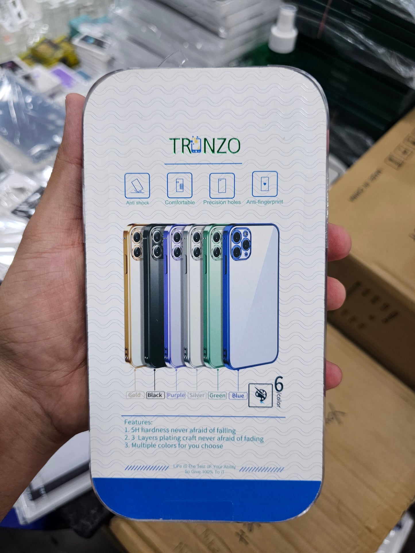CFZ Trunzo Premium Design case with Strips for Samsung Galaxy S22 Ultra