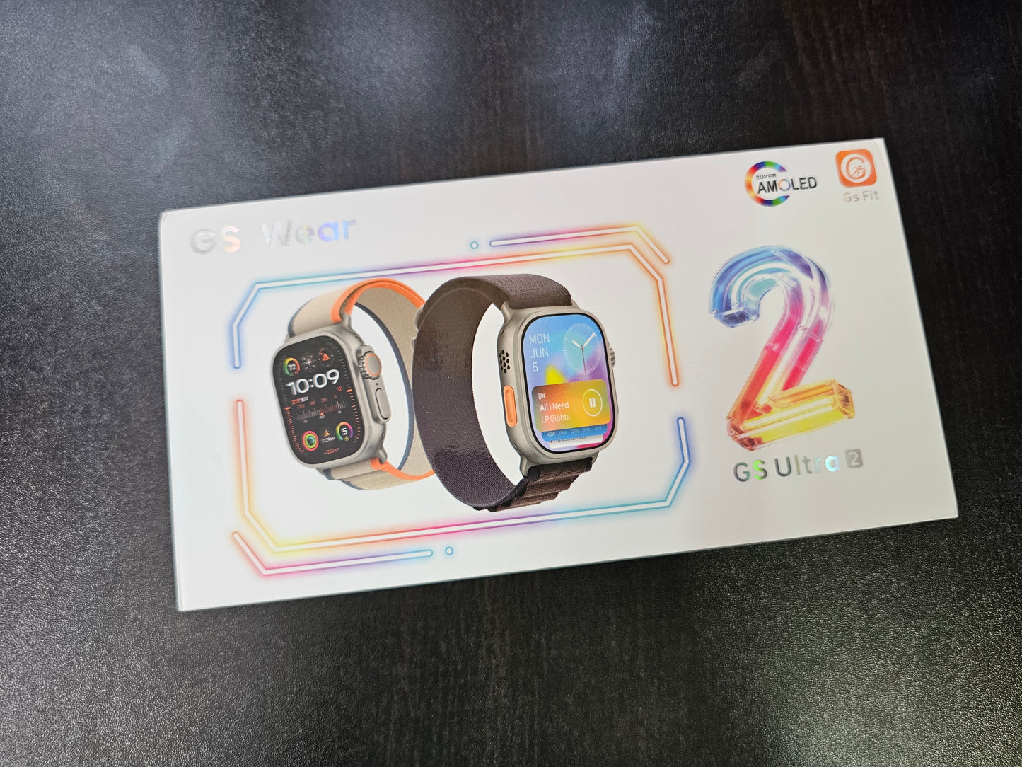 GS Ultra 2 with Amoled display, Chat - GPT, watch OS 10 style software! - Best Apple watch Ultra 2 Clone