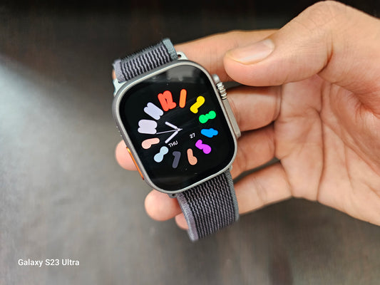 HK Ultra One with GPS, Playstore and more ! Best Android Apple watch Ultra clone smartwatch