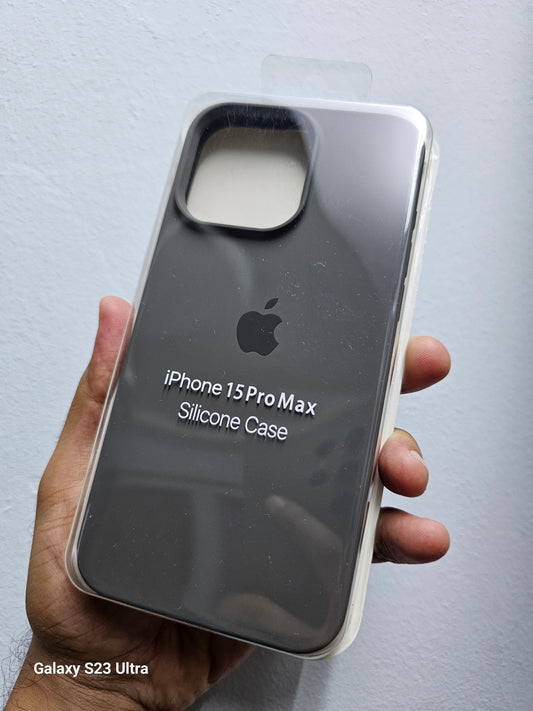 Silicone case for iPhone 12, iPhone 13, iPhone 14 & iPhone 15 Series - iPhone 15 Pro Max Silicone case