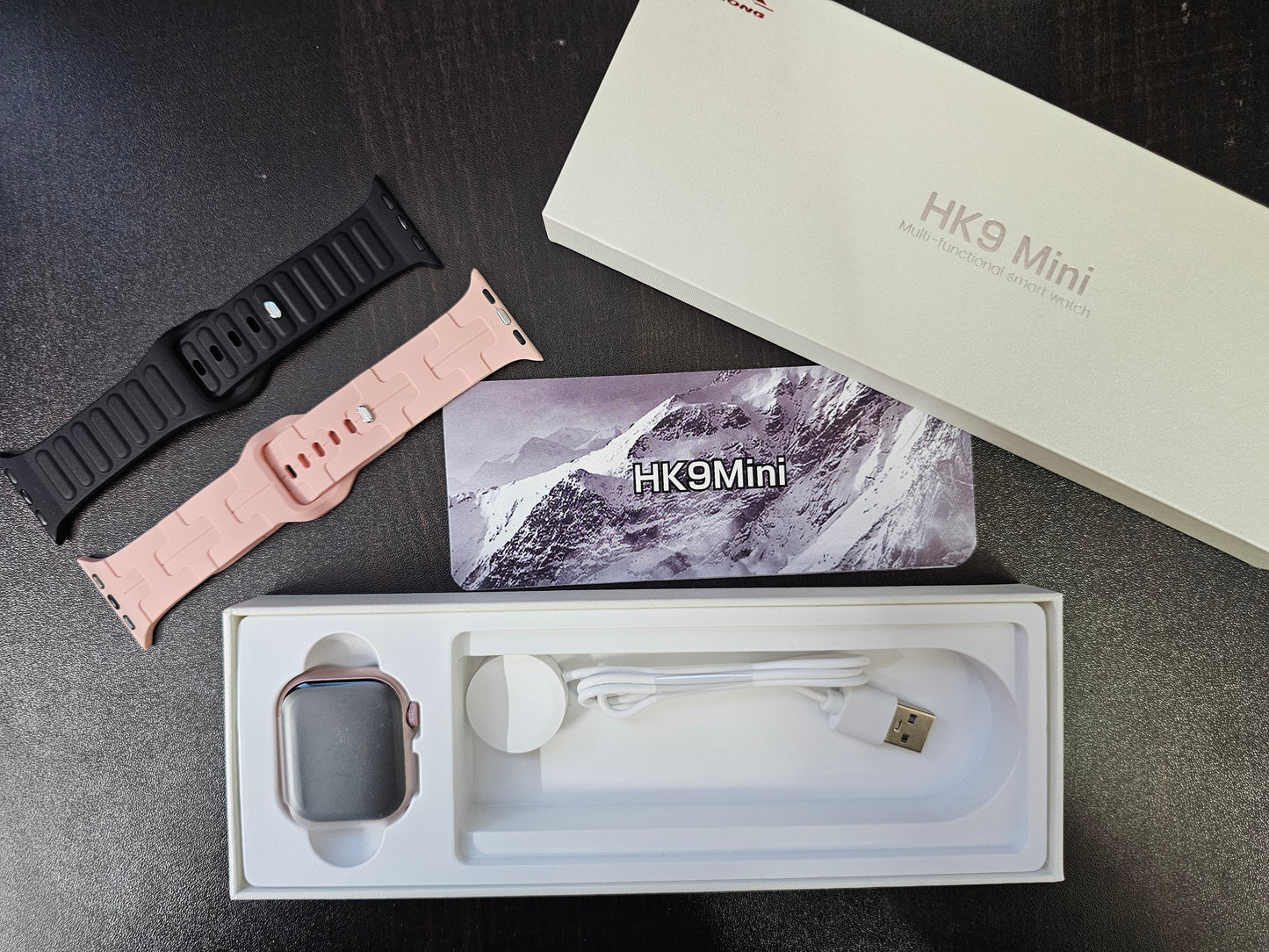 HK 9 Mini smartwatch with 41mm dial, Chat-gpt ! Best Apple watch series 9 clone with 41mm dial