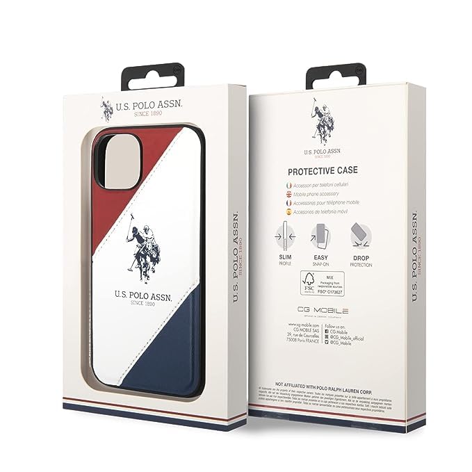 US Polo Assn Original Back case for iPhone 14 Pro Cold Fusion Zone