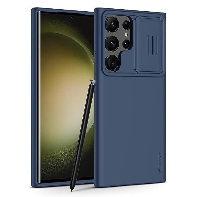 Nillkin Silky Silicone Camshield Case for Samsung Galaxy S23 Ultra