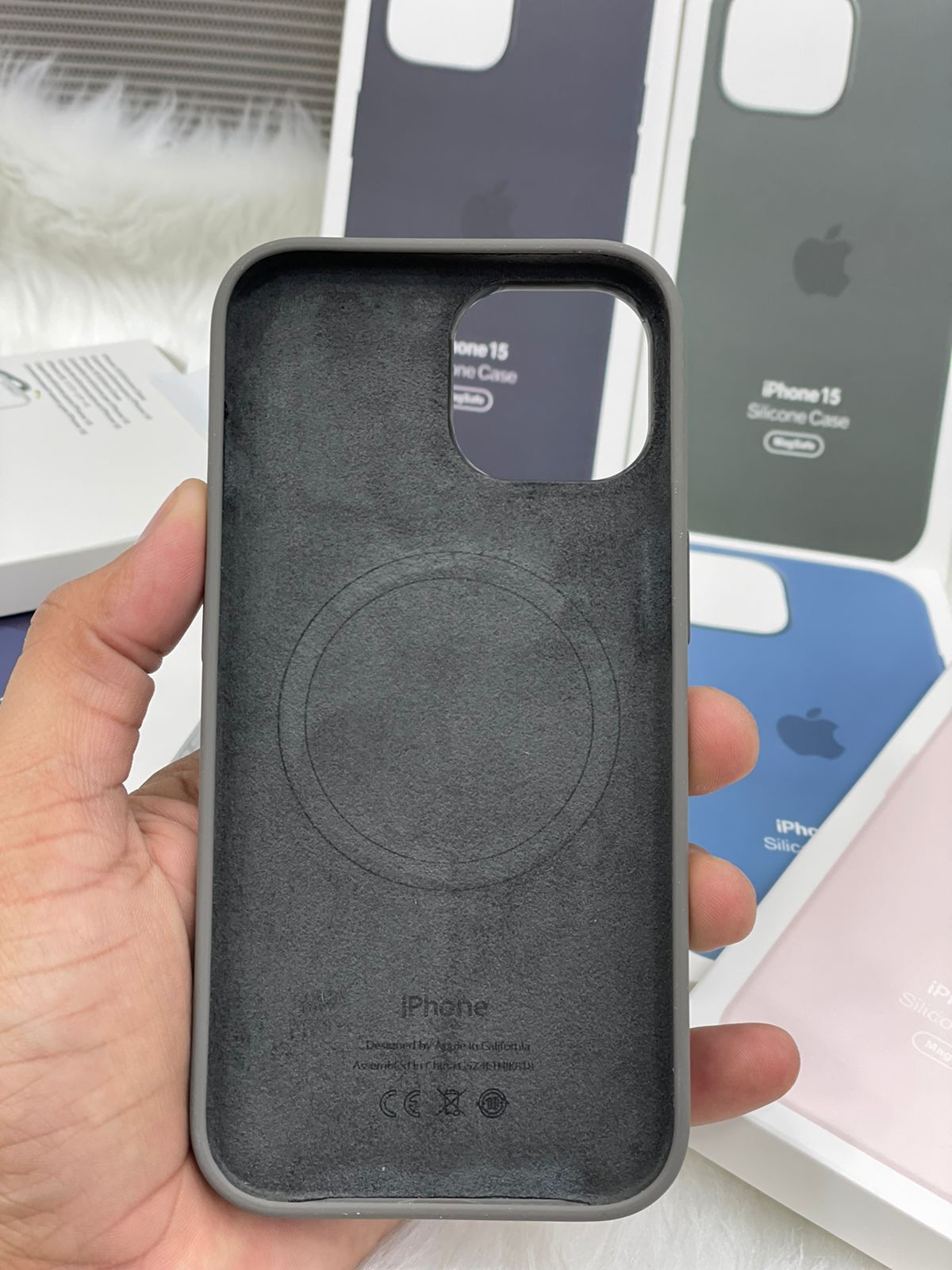 CFZ OG silicone with Magsafe back case for iPhone 15, iPhone 15 Plus, iPhone 15 Pro, iPhone 15 Pro Max