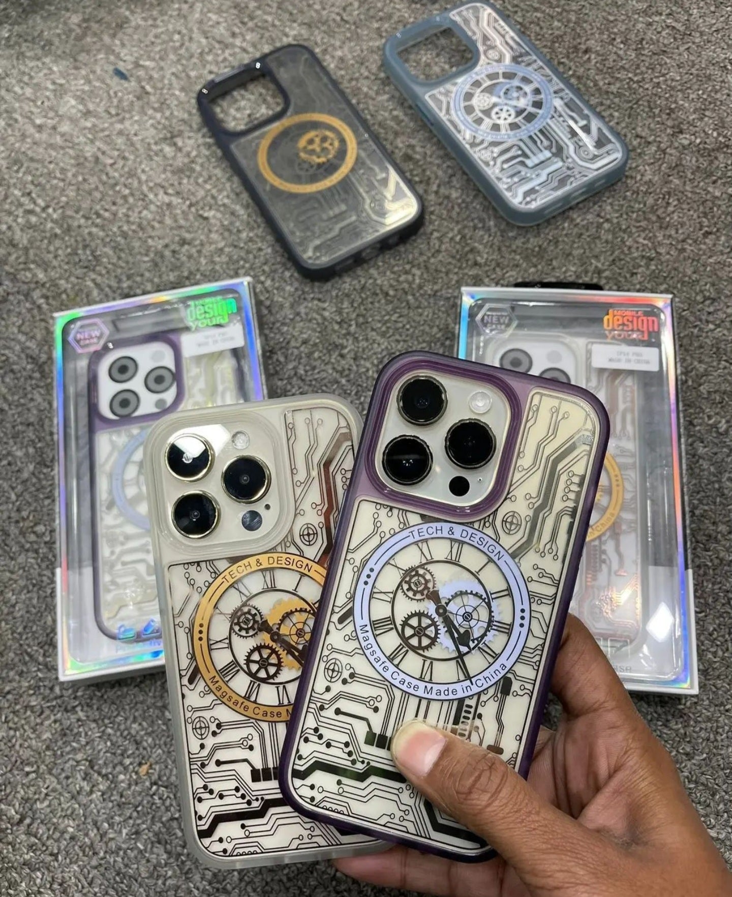 Time Machine Case for iphone 12, 13 and 14 Series