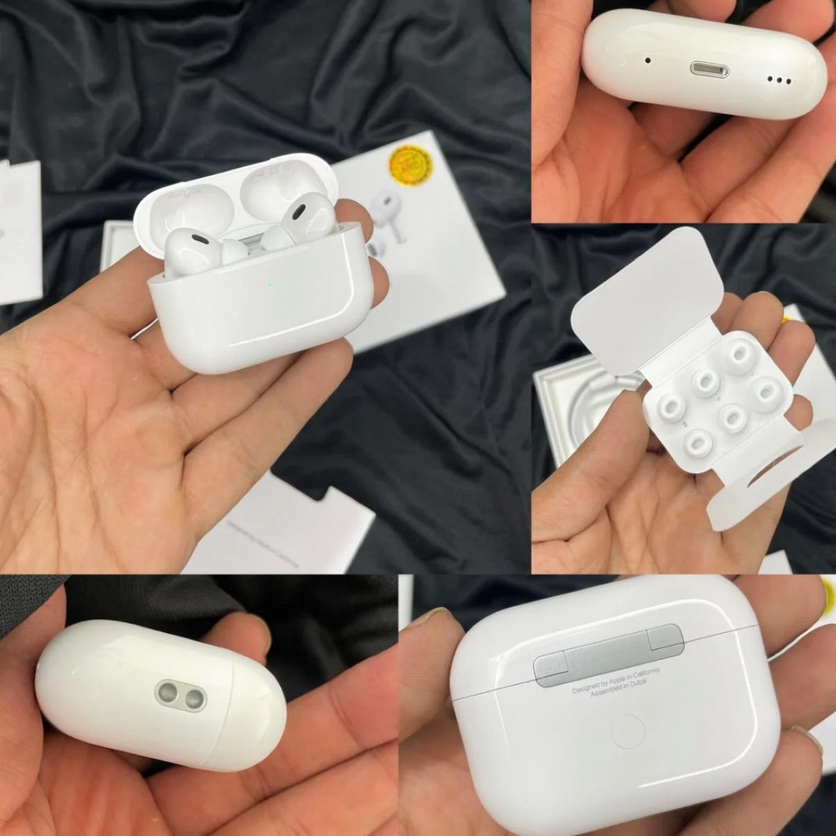 Airpods pro 2 Clone with ANC and Touch Controls - Compatible with all iOS and Android Phones with Popup