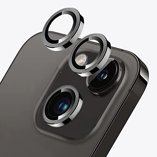 iPhone 13 & iPhone 13 Mini Camera Lens Protective Ring Black/Grey